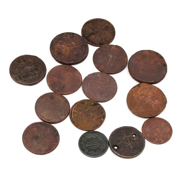 KOPPARMYNT, 1700/1800-TAL.
