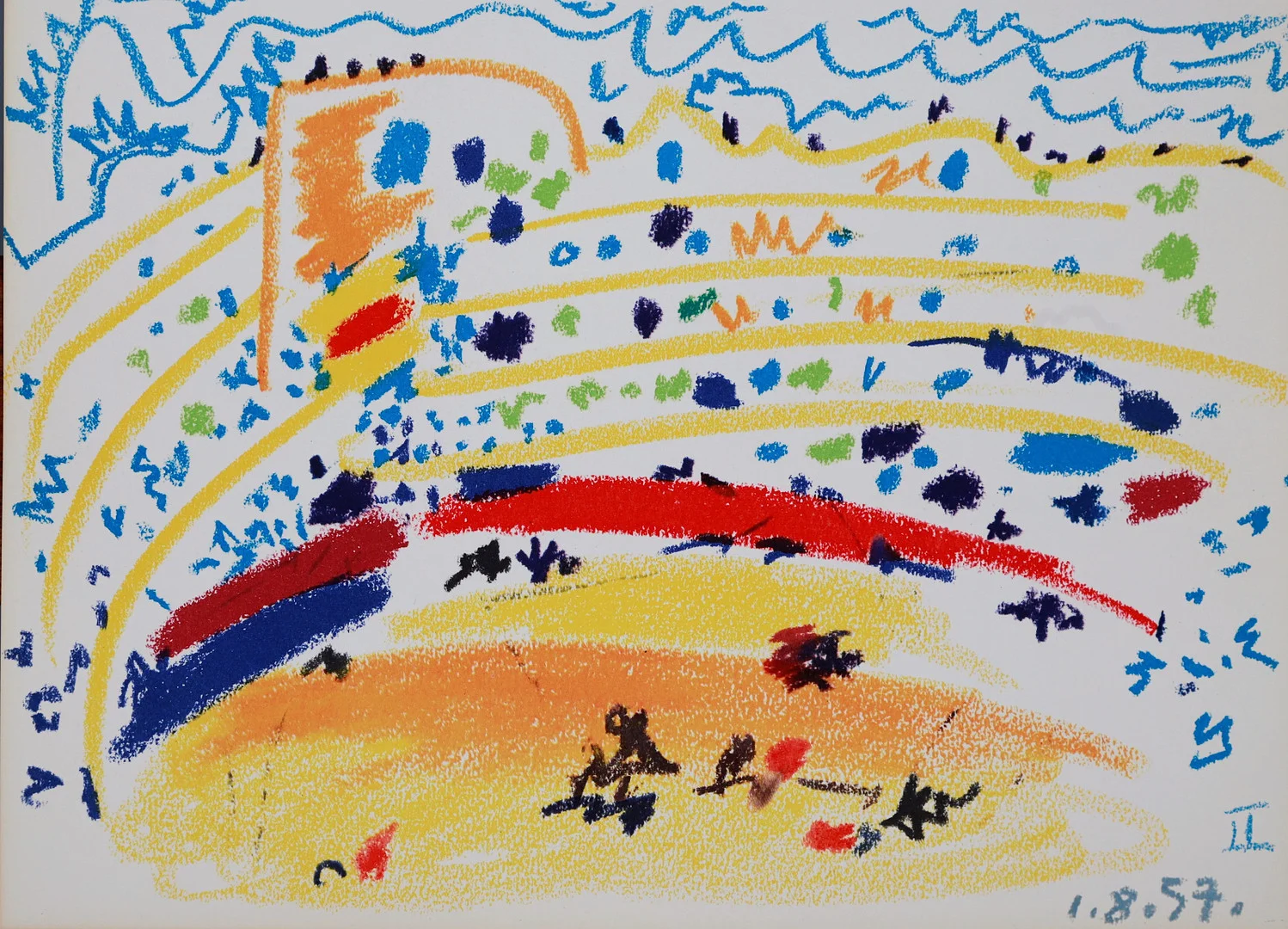 AFTER PABLO PICASSO. Untitled ("Toros y toreros"). — Engravings & Prints — Balclis