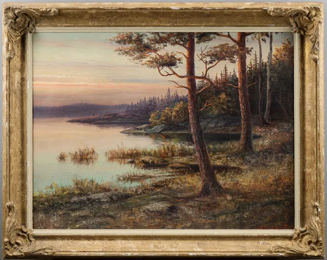 STEN EKENDAHL. Olja på duk, signerad.