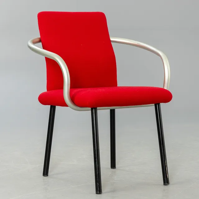 ETTORE SOTTSASS. Stuhl 'Mandarin' für Knoll.
