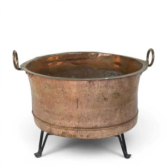KOPPARKITTEL på stativ, 1900-tal.