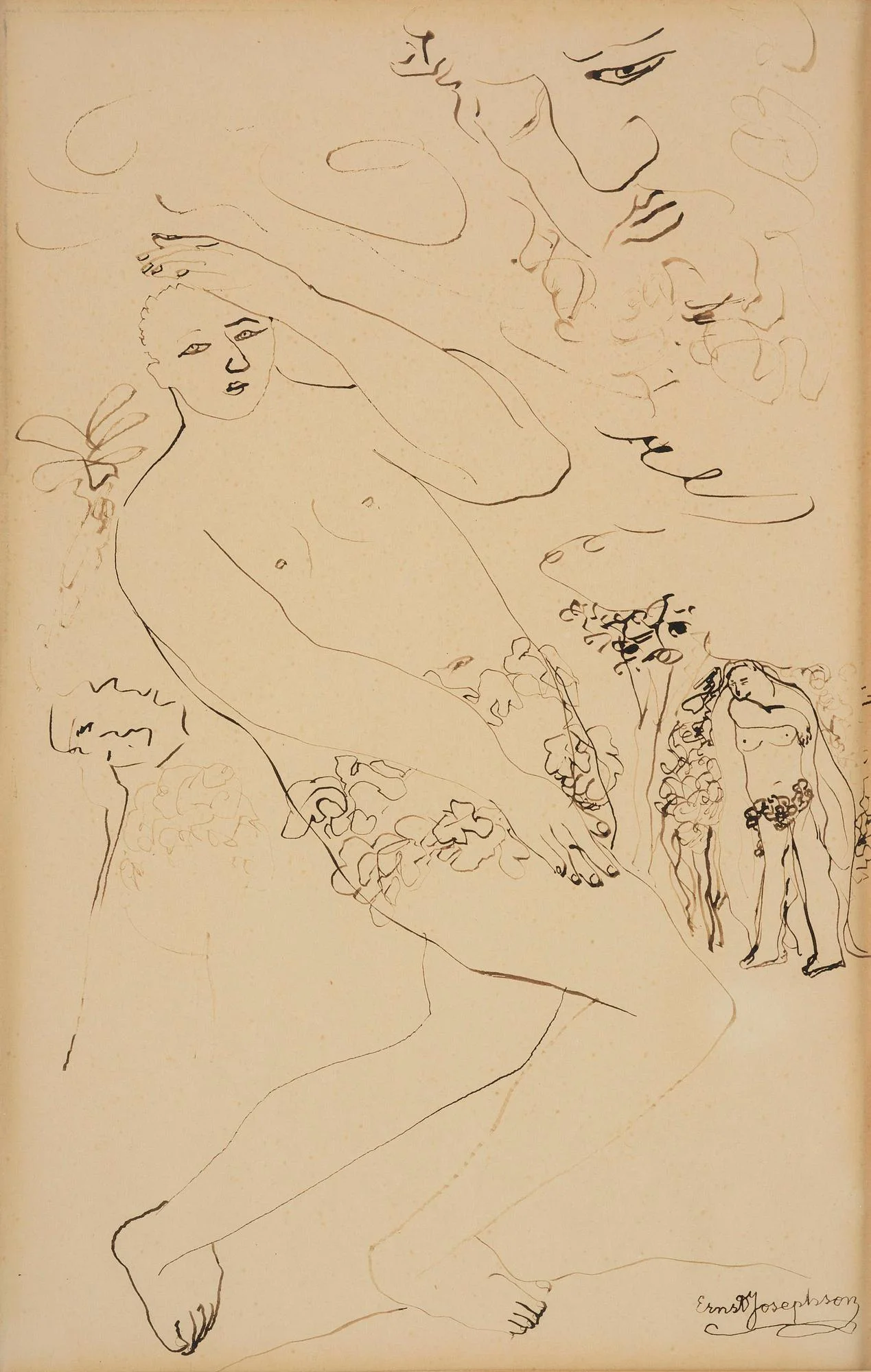 Ernst Josephson, Adam och Eva. — Bukowskis