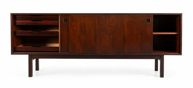 Omann Junior. Low sideboard model 21, rosewood