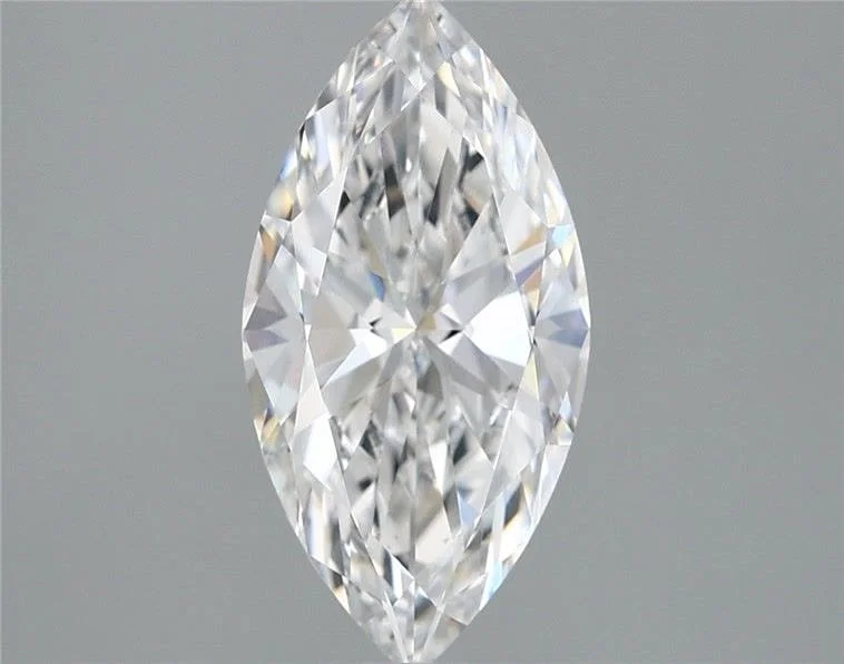 MARQUISE Diamant mit Lasersignatur, Farbe: E, 2,03 ct., Zertifikat. — Gemstones — Auktionshaus Blank