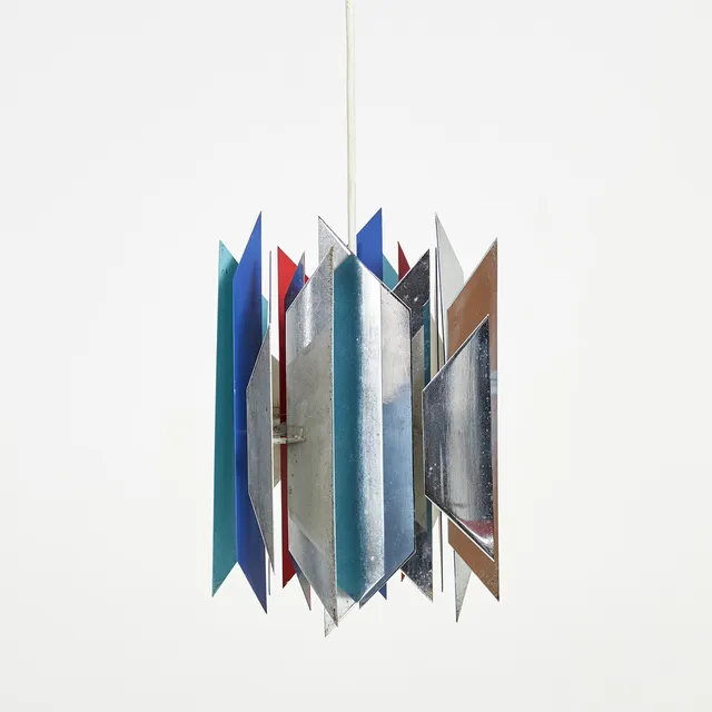 SIMON HENNINGSEN. Taklampa, "Tivoli", för Lyfa, Danmark, ca 1960-tal.
