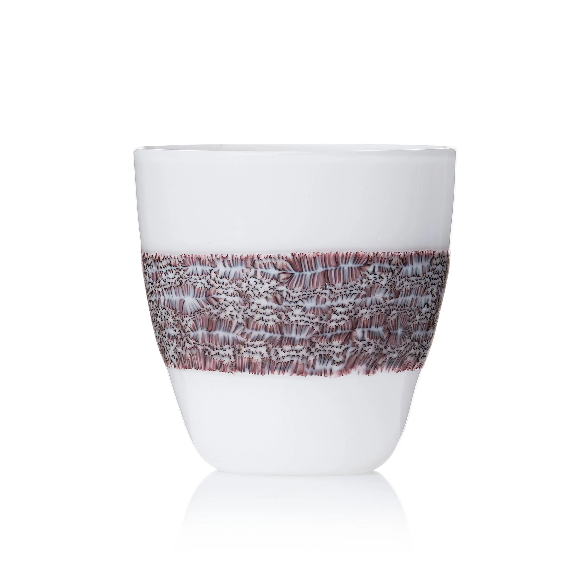 Riccardo Licata, vas, "Fascia murrine", Venini, Murano, Italien 1950-60-tal. — Bukowskis