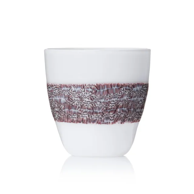 Riccardo Licata, vas, "Fascia murrine", Venini, Murano, Italien 1950-60-tal.