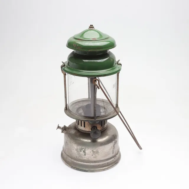 STORMLYKTA, med tillbehör, metall/glas, Primus No 1020, B.A. Hjorth & Co, Stockholm, 1900-tal.