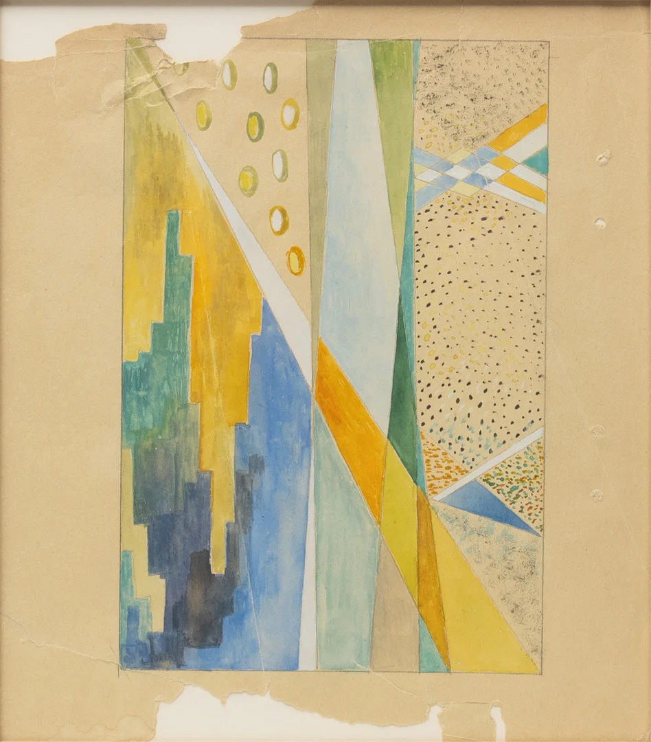 GUNNAR TORHAMN. studie i akvarell, osignerad. — Paintings — Auktionshuset Kolonn