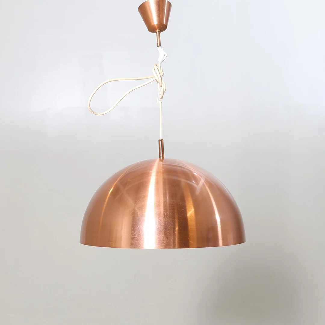 TAKLAMPA, koppar, 1900-/2000-tal. — Ceiling lights — Gomér & Andersson Nyköping