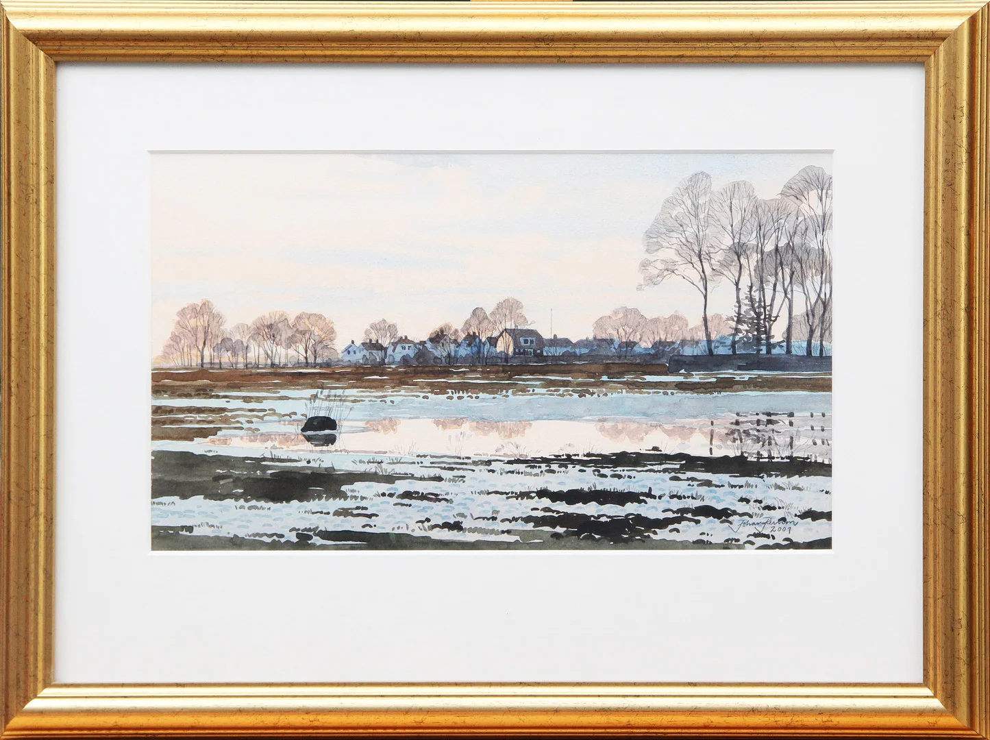 JOHAN PERSSON. AKVARELL, på papper, signerad, 2001. — Paintings — Kalmar Auktionsverk