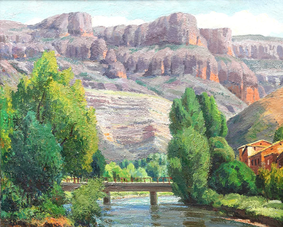 ENRIC PORTA MESTRE. Collegats Gorge. — Paintings — Balclis