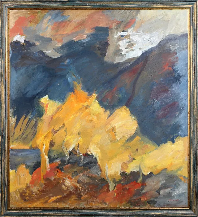 JOHN THORGREN (1918-2000). Fjällhöst.