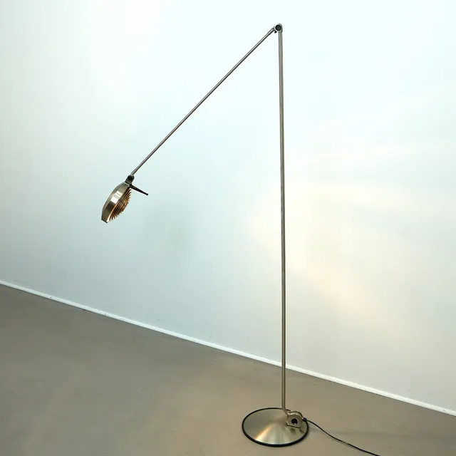 TOMMASO CIMINI. für Lumina. Stehlampe, 'Elle', 1980er Jahre, Italien.