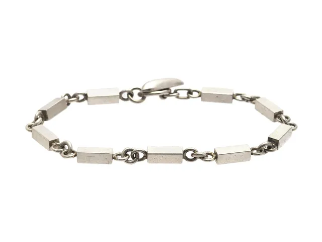 SAARELA ARVO, armband, silver, stavlänk, 1962, längd 19 cm, vikt 15,6 g.