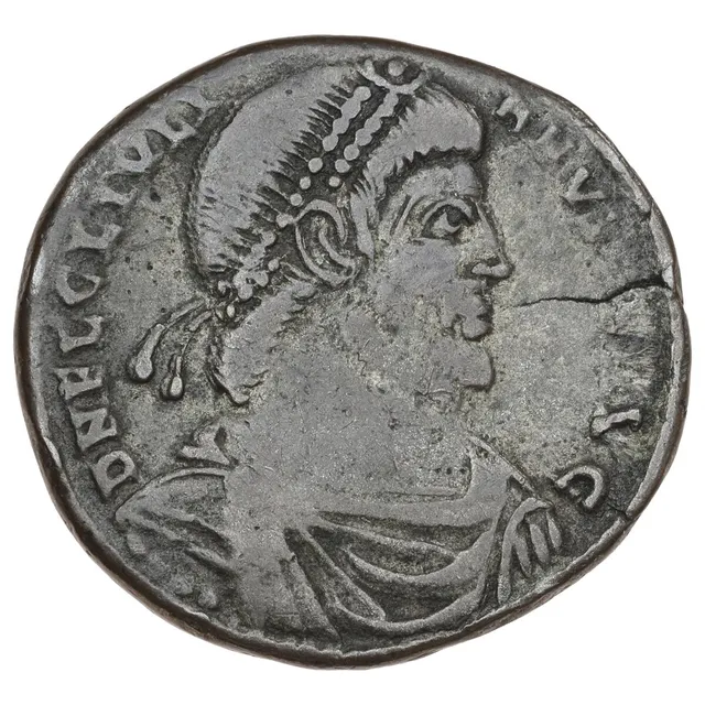 Roman Empire, Julian II. Apostata, 360–363 AD., Follis 361–363 AD,, Arelate; RIC 322, 8.70 g