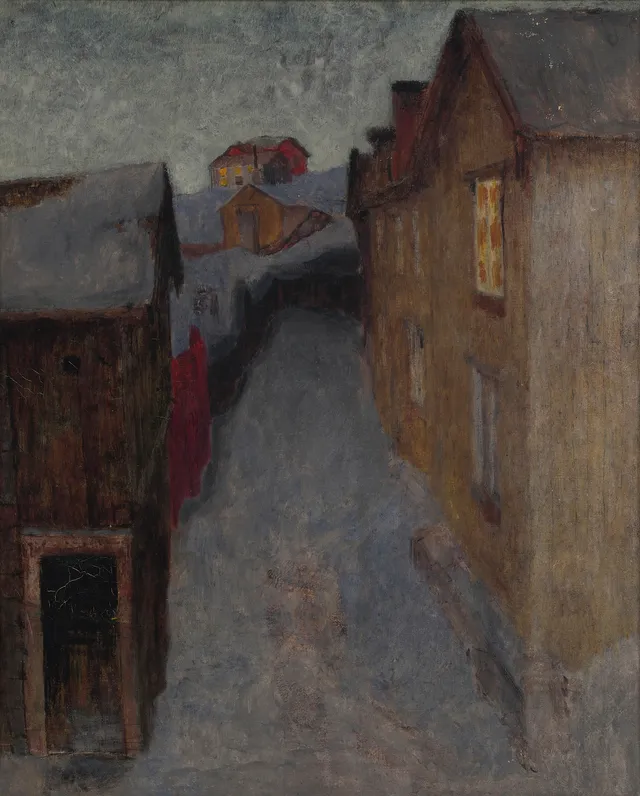Sohlberg, Harald — "Fra en trist by" 1902