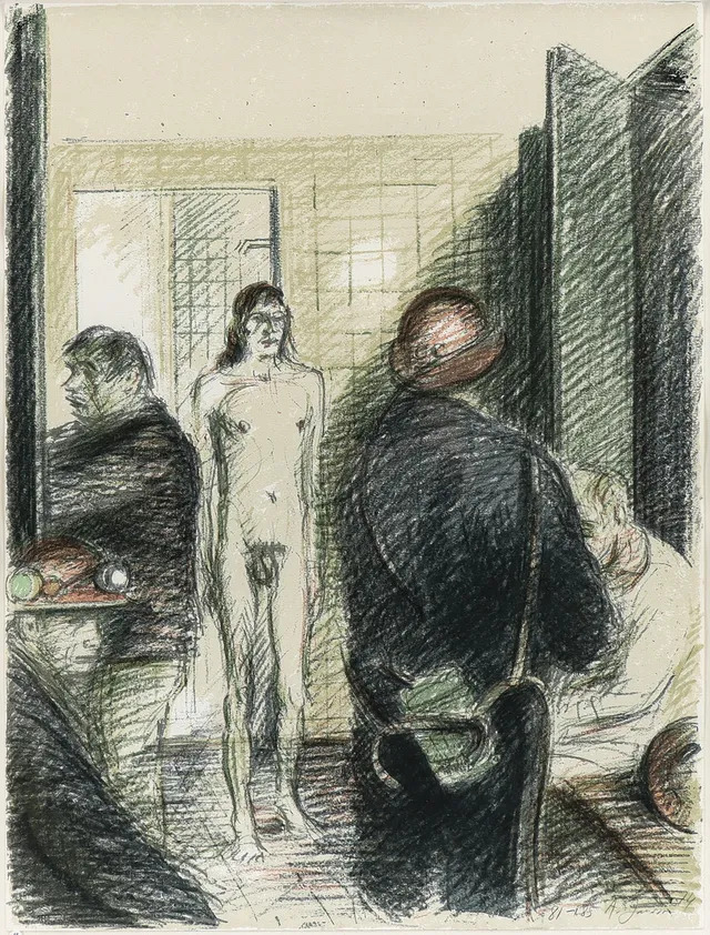 ALVAR JANSSON. "Omklädning".