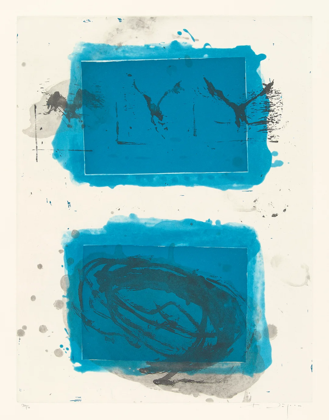 Nupen, Kjell — "Flygende" 2000 — Kunst/Grafikk — Blomqvist