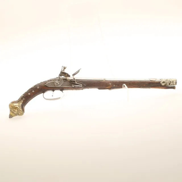 FLINTLÅSPISTOL, Ottomanska riket, 1800-tal.