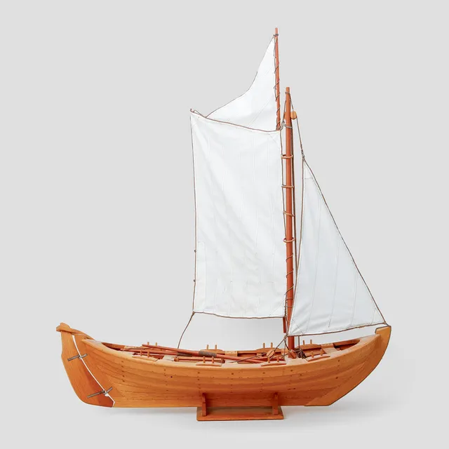 BÅTMODELL, julle, 1900-tal.