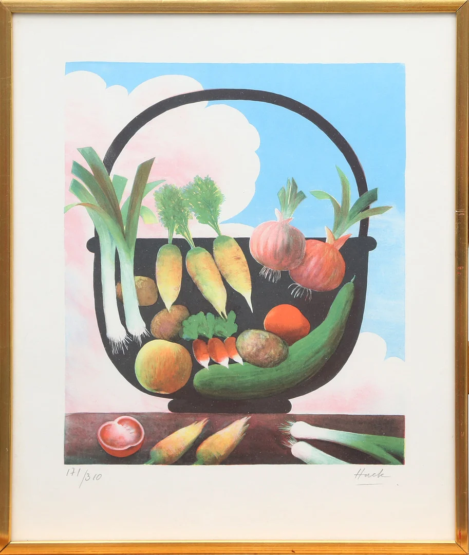 LARS HUCK HULTGREN. LITO, signerad. — Engravings & Prints — Kalmar Auktionsverk