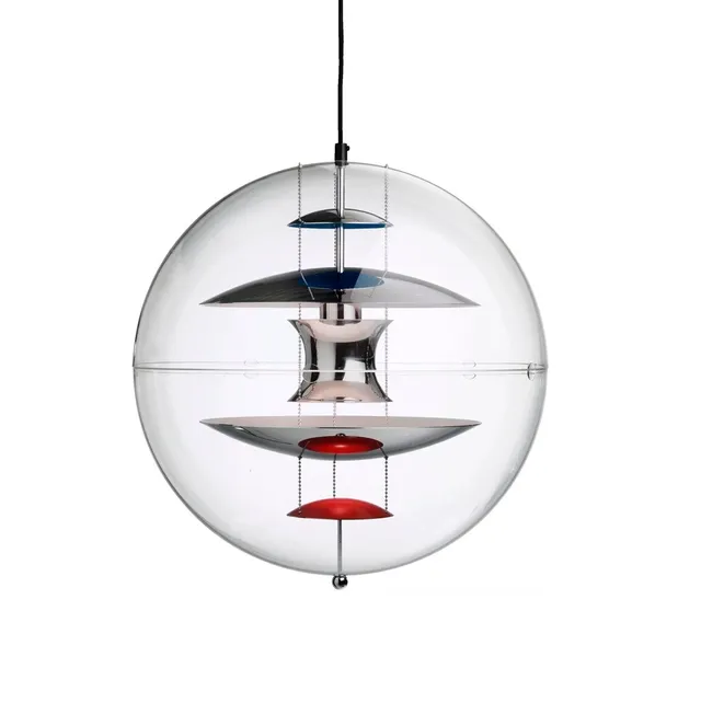 Verner Panton. Pendel, VP-Globe GLAS Ø 50 cm Denne vare er sat til omsalg under nyt varenummer 5727900