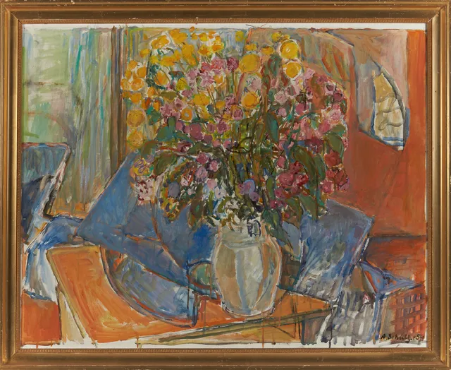 Schultz, Alexander — "Blomster" 1954