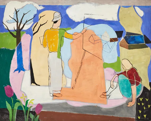 EDVARD ANDERSSON. "Målaren".