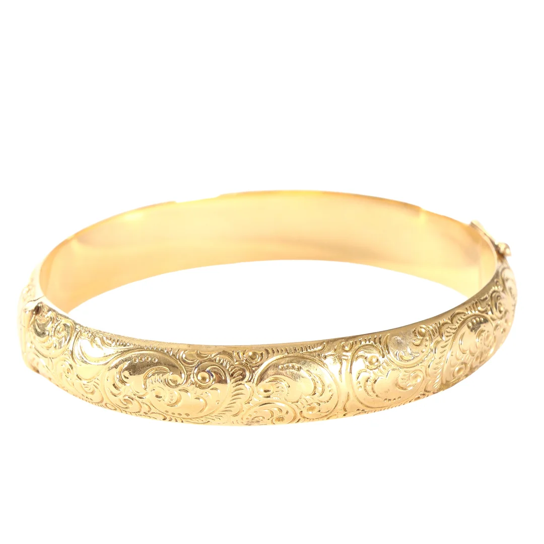 Bernhard Hertz. Openable bangle made of 14 kt. gold — Jewellery/Bracelets — Lauritz
