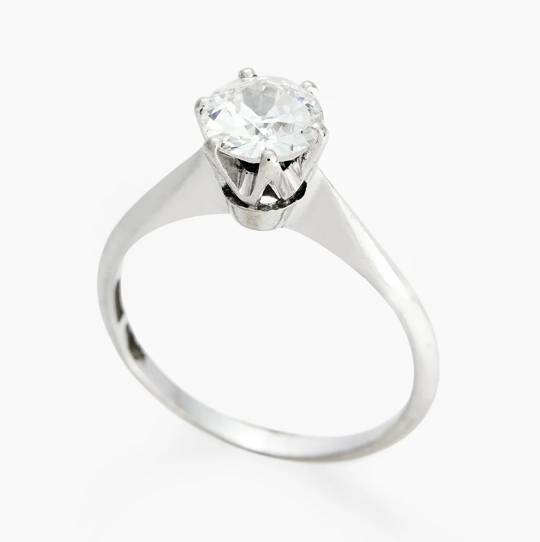 Ring med en diamant — Ring med en diamant — Smykker/Smykker — Blomqvist
