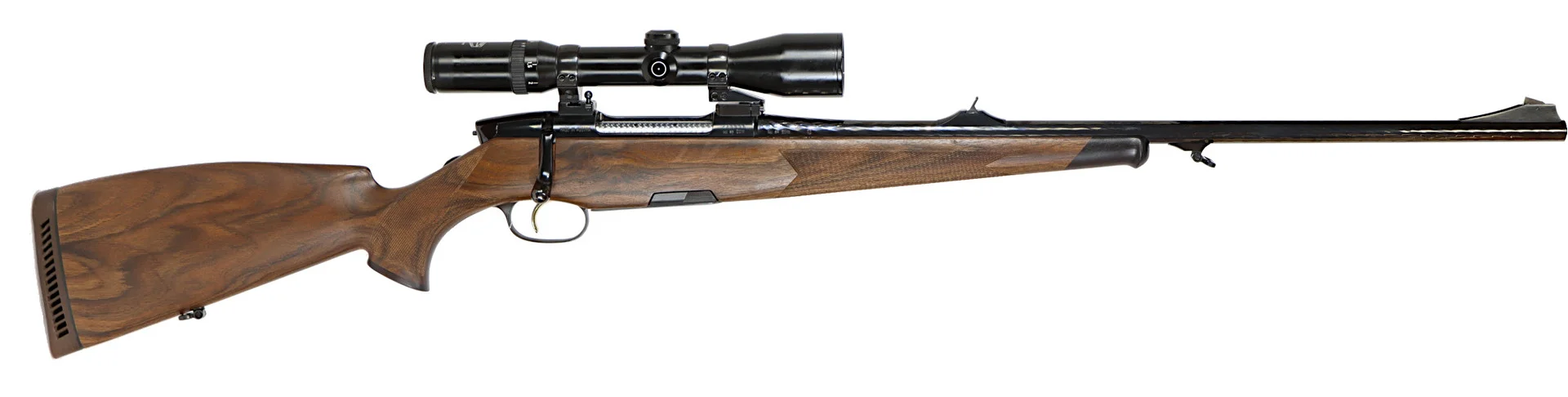 KULGEVÄR, fabrikat Mannlicher, modell Luxus, kaliber 6,5x55, tillv.nr 228656, se-nr SE0139718. — Rifles — Walter Borg