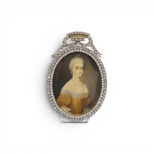 PROBABLY CENTRAL EUROPEAN SCHOOL, 19TH CENTURY. 18th Century-like lady.