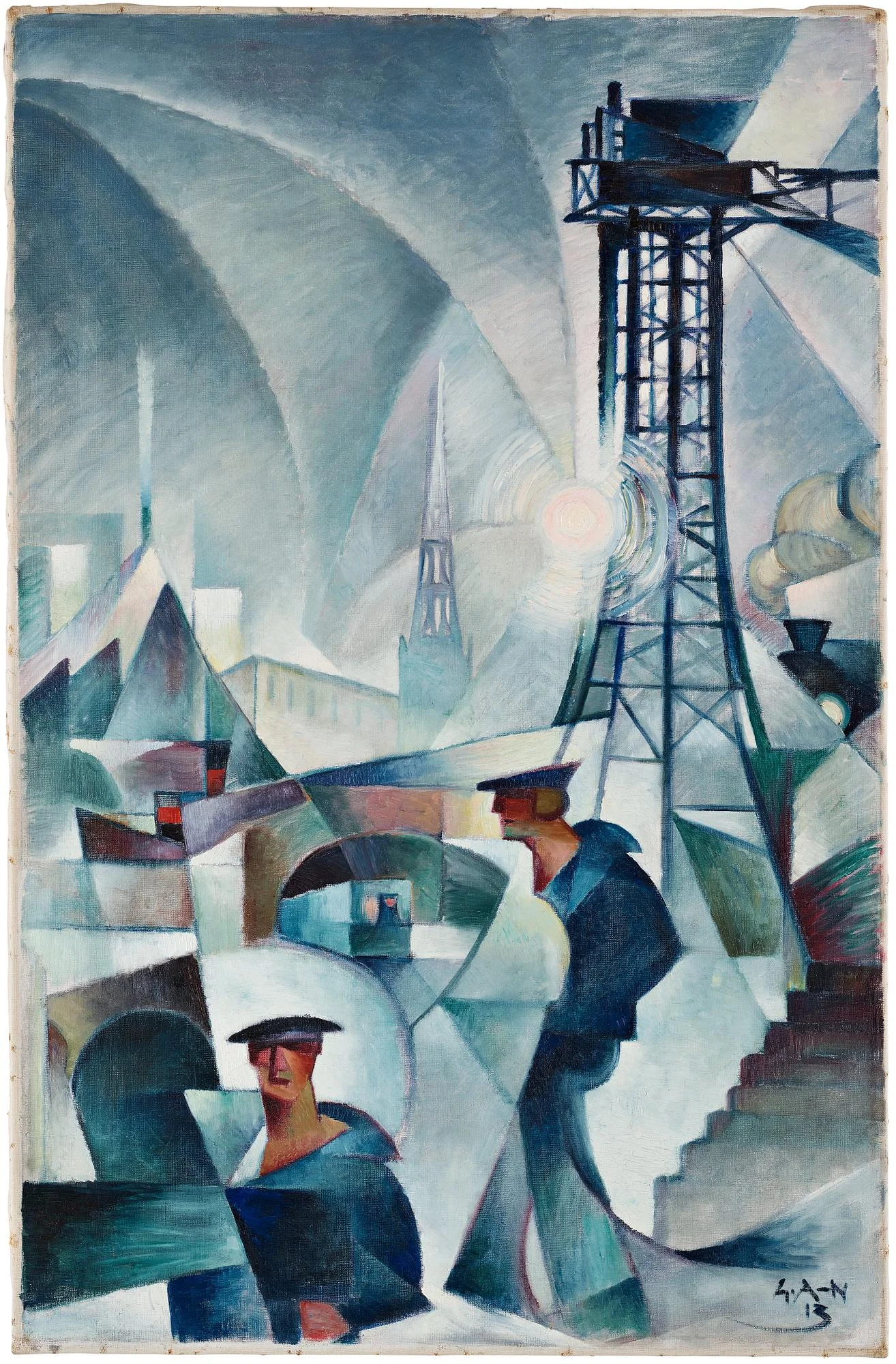 Gösta Adrian-Nilsson, "Katarinahissen I". — Bukowskis