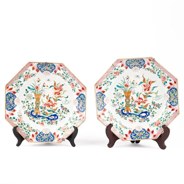 FAT, ett par, porslin, Japan, 1800-tal.