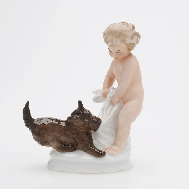 MAX HERMANN FRITZ. FIGUR, PORSLIN, ROSENTHAL.