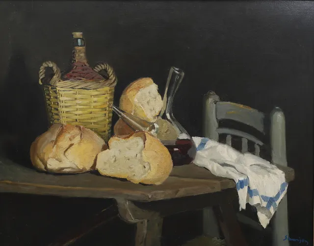 RAMON SANVISENS. Still life.