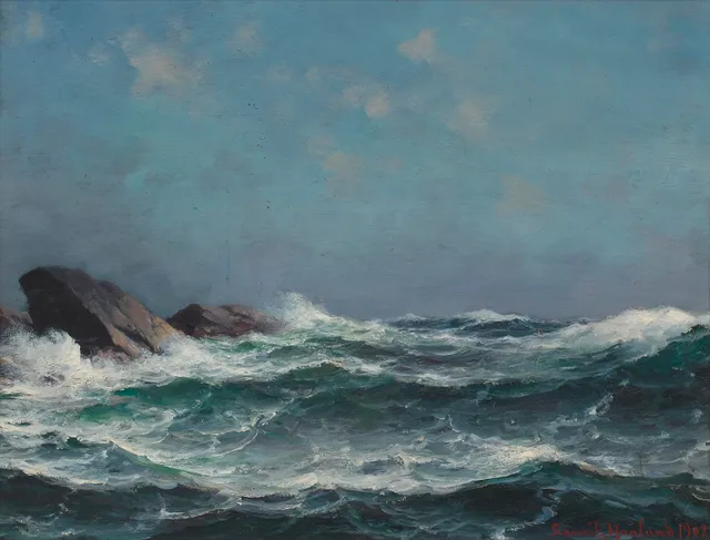 Haaland, Lauritz — Marine, 1902