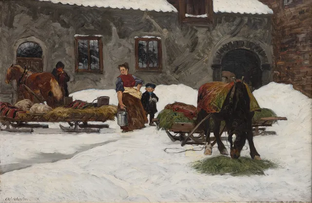 OLOF ARBORELIUS, olja på duk, signerad.