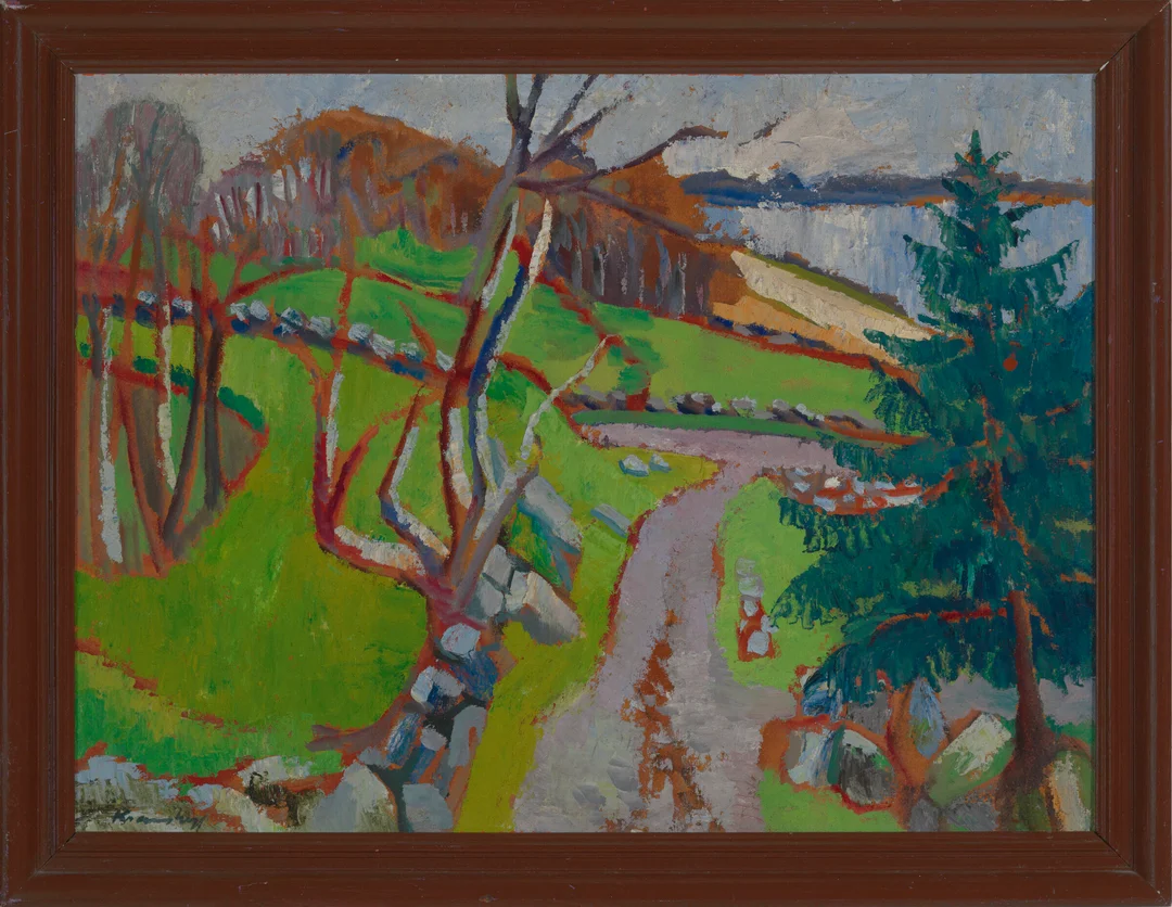 Krauskopf, Bruno — Landskap — Kunst/Maleri — Blomqvist