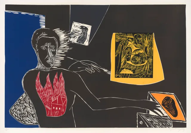 Paladino, Mimmo — "Introibo Ad Altare Dei" 1984