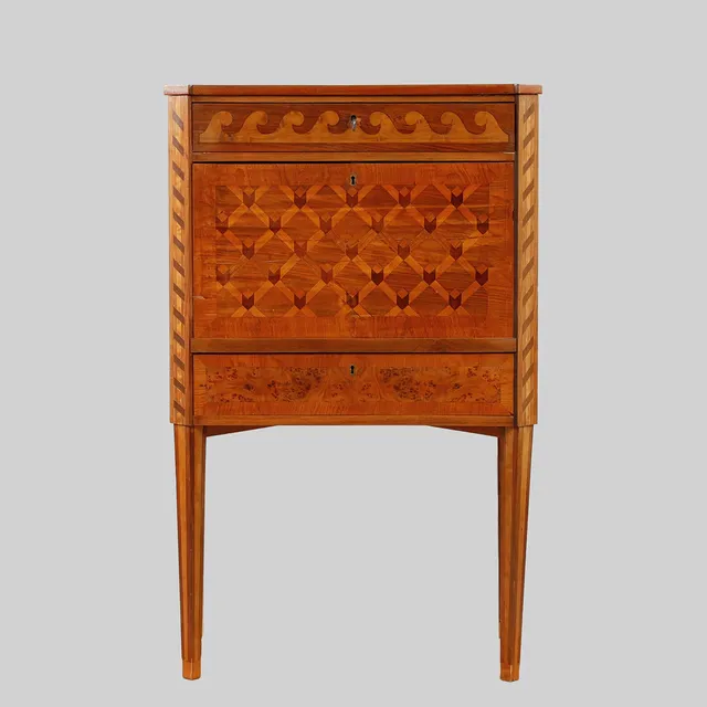 SEKRETÄR, gustaviansk stil, 1900-tal.