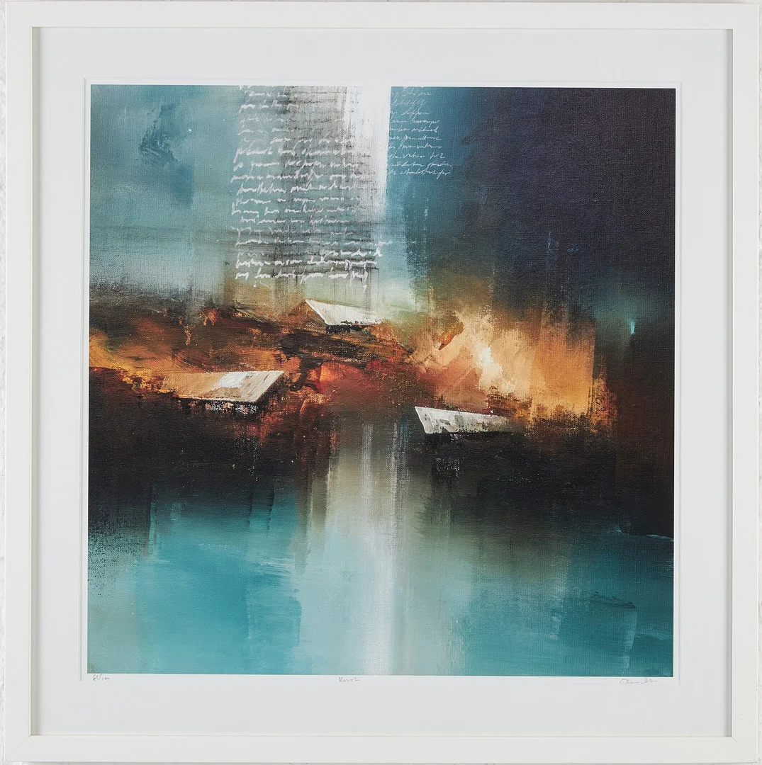 JONAS LUNDH. "Kust", serigrafi, signerad, numrerad 81/100. — Engravings & Prints — Stockholms Auktionsverk Magasin 5