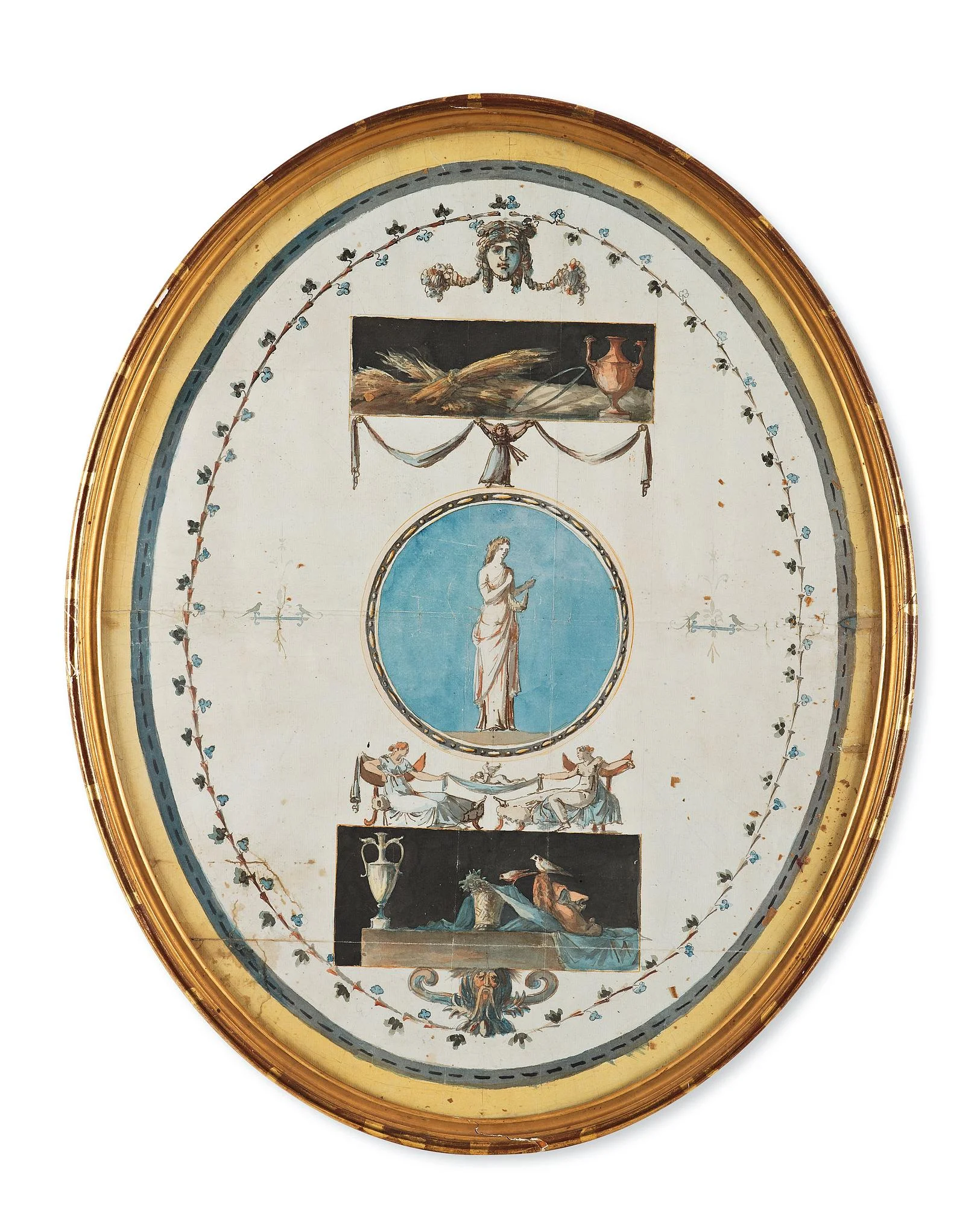 Carl August Ehrensvärd, Dekorativ komposition. — Bukowskis