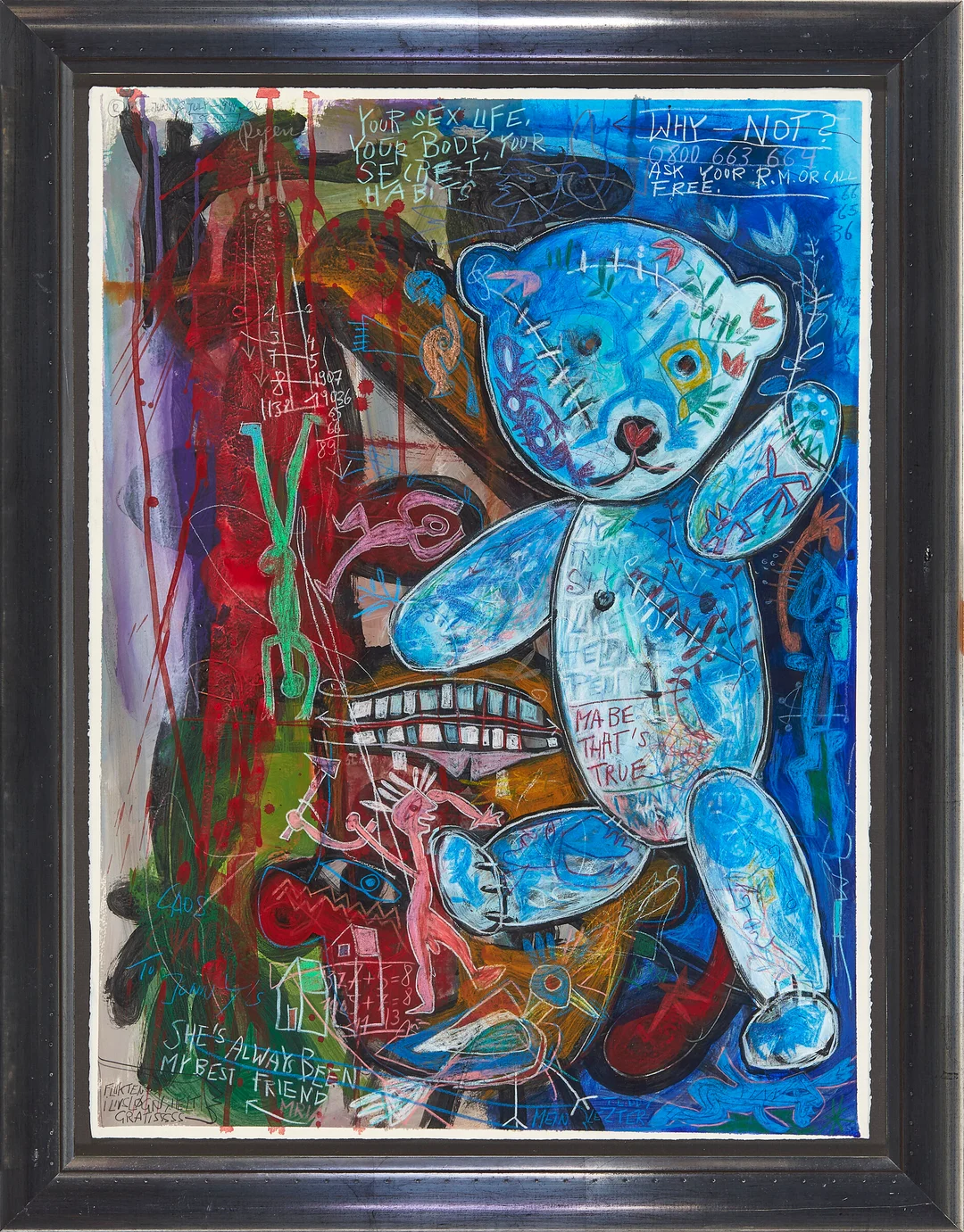 Storn, Willibald — "Why not" 1994 — Kunst/Øvrig billedkunst — Blomqvist