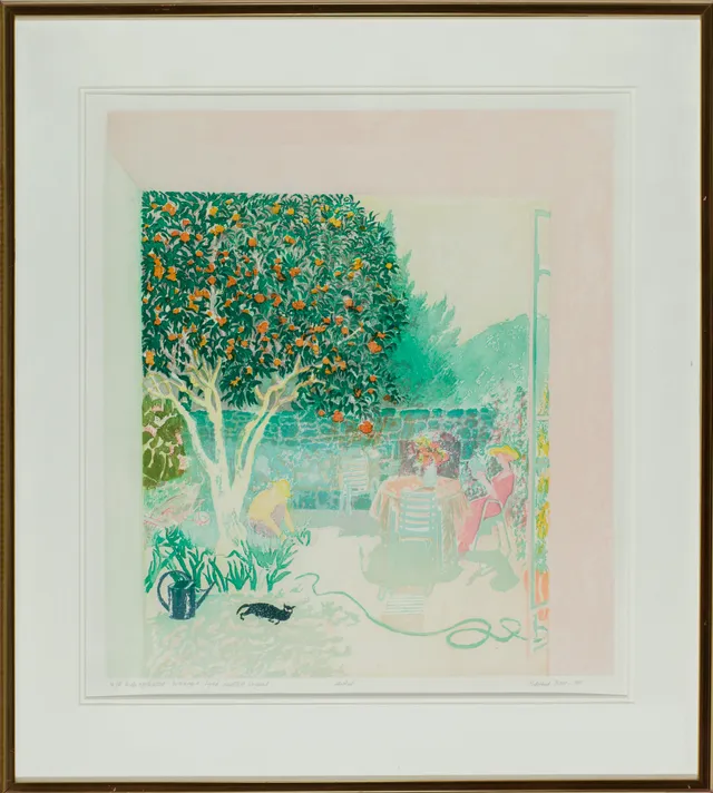 Finne, Ferdinand — "Under appelsintreet - hommage à Ingrid Lindbäck Langaard" 1990