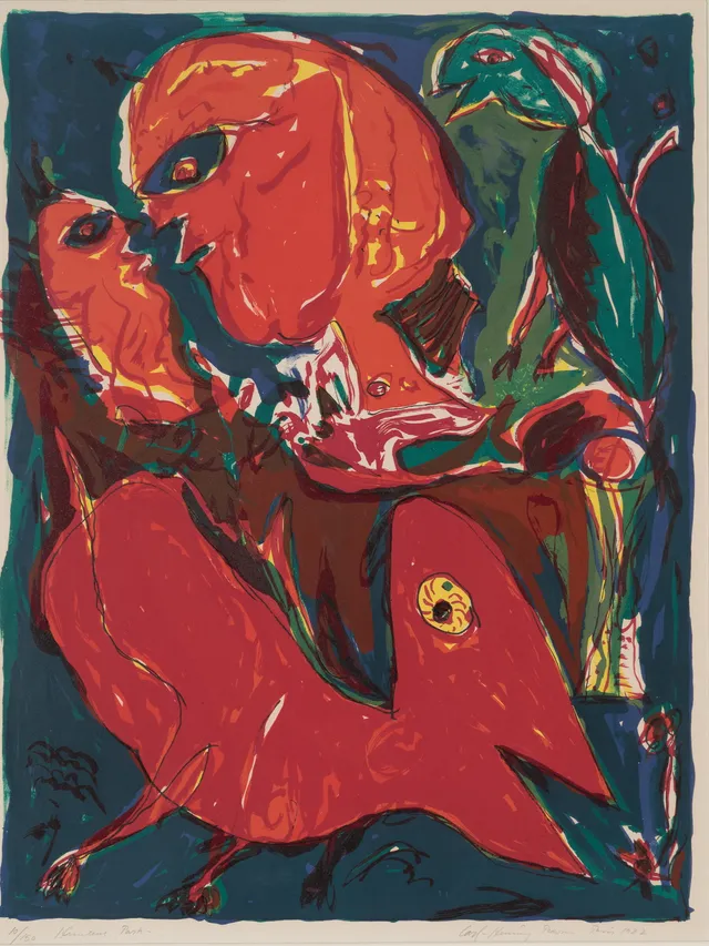 Pedersen, Carl-Henning — "Himlens park" 1982