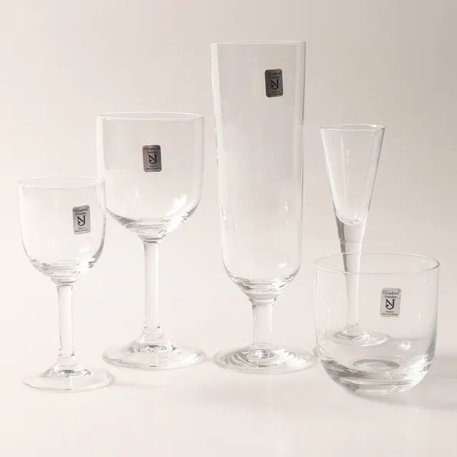 NILS GUNNAR ZANDER. Glasservis, 52 delar, "Appetite", glas, Nilsjohan.