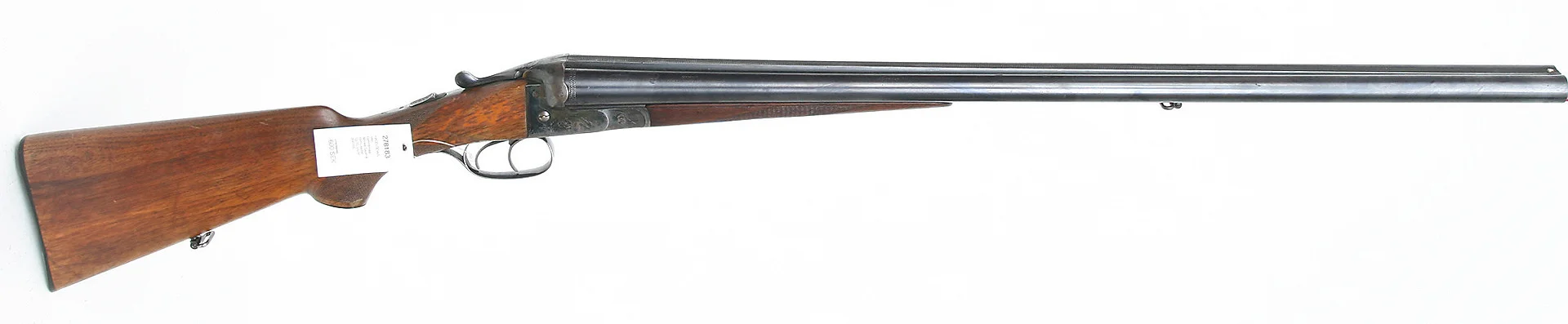 (87) HAGELGEVÄR, tysk, Hammerless, fabrikat Sauer & Sohn, kaliber 12/70, tillv.nr 394148. — Shotguns — Mauritz Widforss