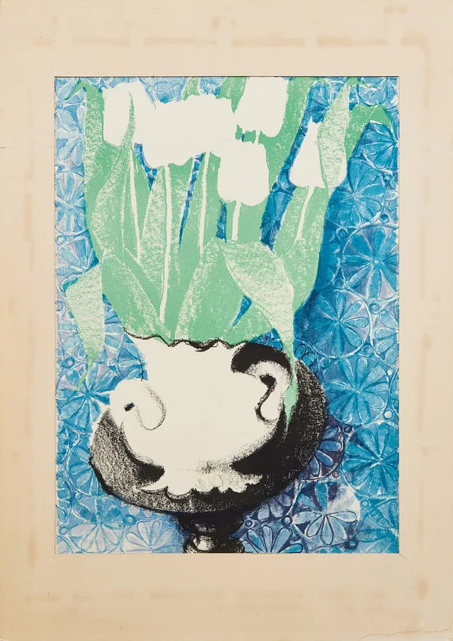 SILVIA LEITU-TANNBERG (ESTLAND/SVERIGE 1912-1969). Stilleben.